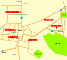 村松地区マップ